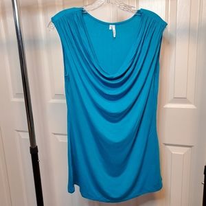 Studio Y sleeveless blouse - blue